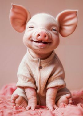 baby pig cute