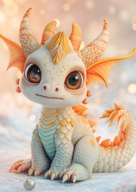 cute baby dragon