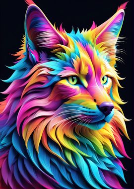 Rainbow Wolf