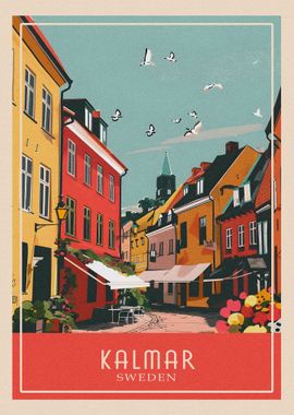 Kalmar Travel Poster