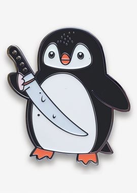 Penguins with Knife