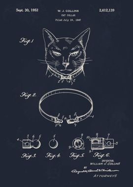 1947 Cat collar