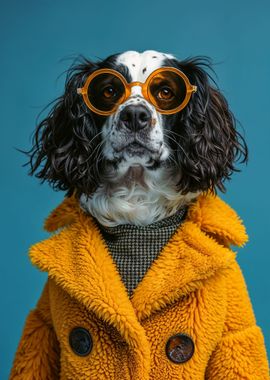 funny fashion dog