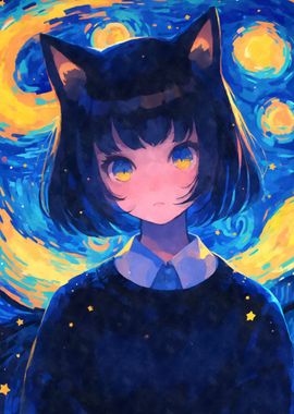 Starry Night Nekomimi