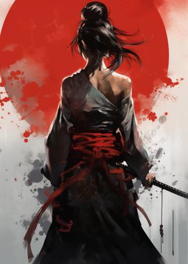 Geisha Samurai Warrior