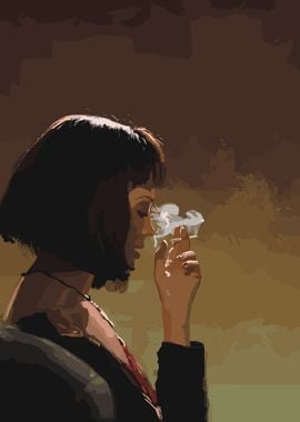 Mia Wallace Pulp Fiction