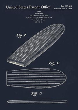 1958 Surfboard