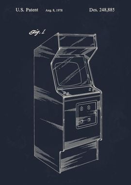 1978 Video game cabinet