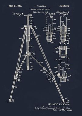 1942 Camera tripod