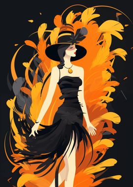 Art Deco Lady 