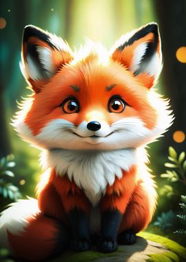 Fox Whimsical Wild