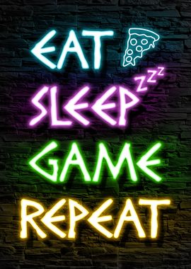 Eat Sleep Game Repeat