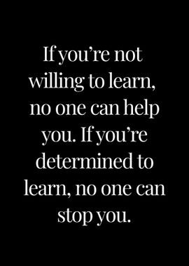 Willing to learn