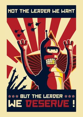 futurama deserve leader 