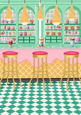 Ice Cream Candy shop