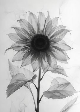 Sunflower in xrays