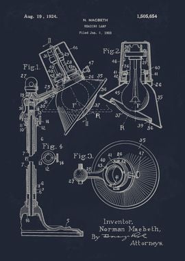 Reading lamp 1923