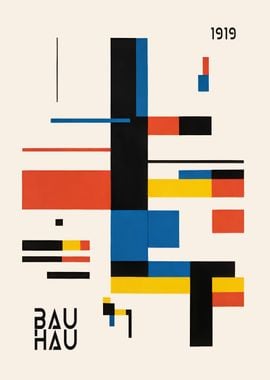 Bauhau Modern Minimalist