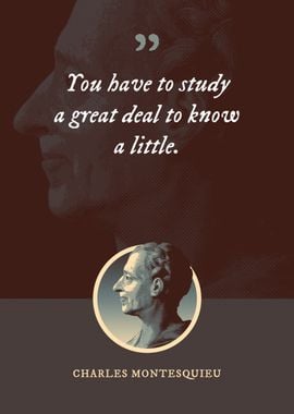 You have to study a great 