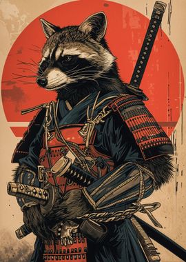 Samurai Raccoon