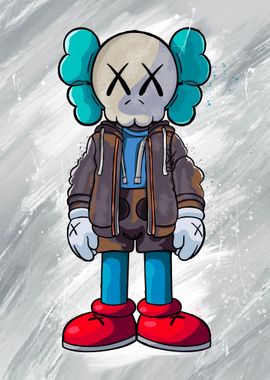 Paint kaws