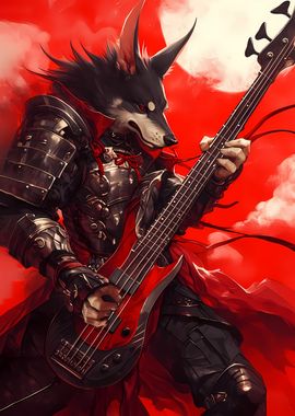 Samurai Wolf Bassist