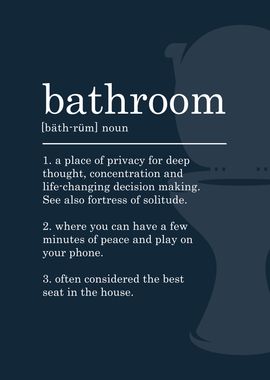 Funny Bathroom Definition