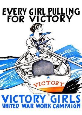 Victory Girls War Poster