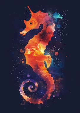 Seahorse Silhouette Galaxy