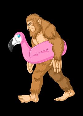 bigfoot flamingo