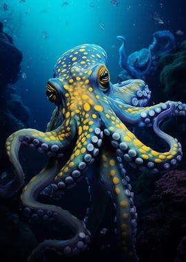 Majestic octopus