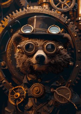 Steampunk Animal Bear