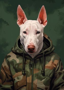 English Bull Terrier Camo