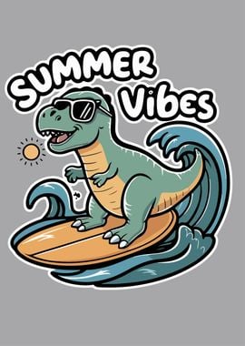 Summer Vibes dino