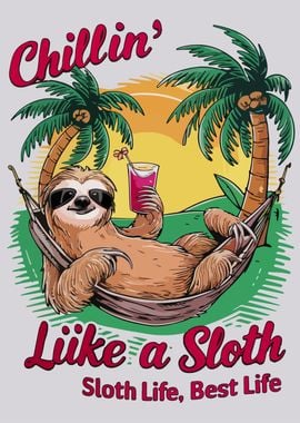 Sloth Life Summer Edition