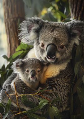 Koala Animal Family