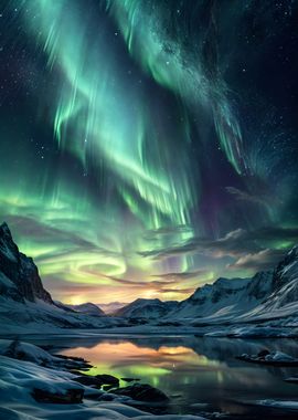 fantasial aurora borealis 