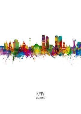 Kyiv Skyline Ukraine