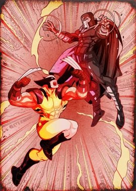 Wolverine vs Magneto