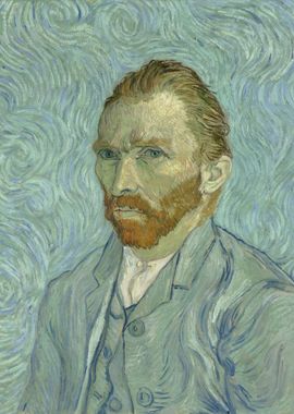 Van Gogh self portrait 