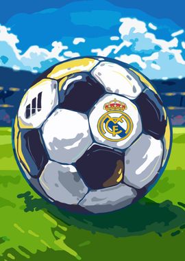 Real Madrid Soccer Emblem