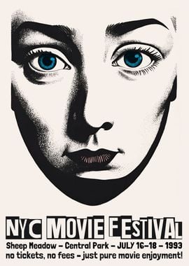 Vintage Movie Festival Art