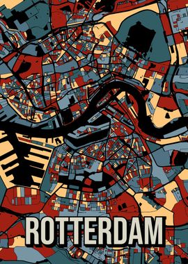 Rotterdam City Map