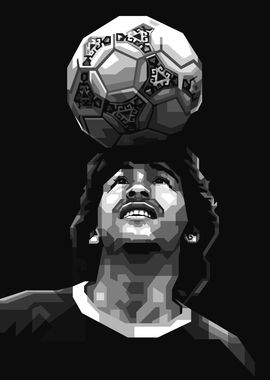 Maradona WPAP style