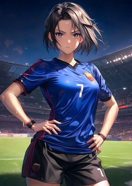 Soccer Anime Girl