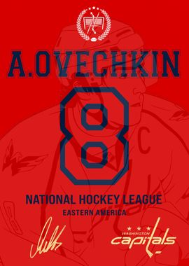 Alexander Ovechkin 8 Washi