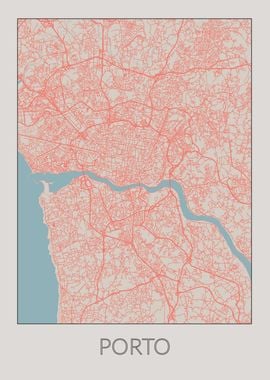 Porto Vintage Map