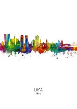 Lima Skyline Peru