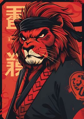 Lion Kimono