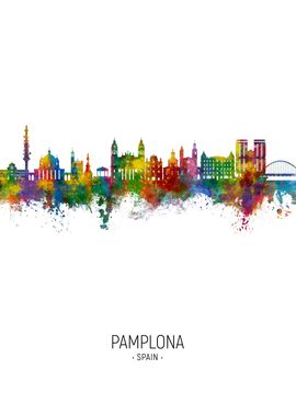 Pamplona Skyline Spain